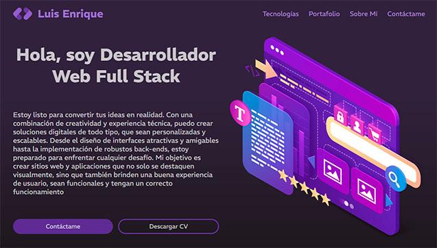 Luis Enrique - Programador Web Full Stack 